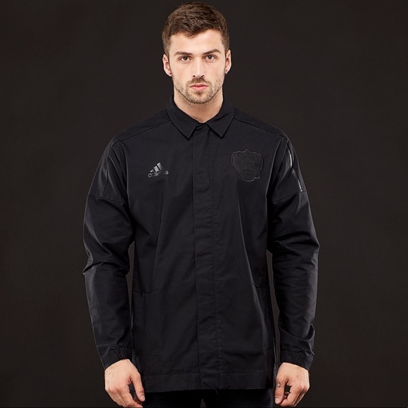 Adidas Russia 28 Zne Black Jacket 